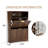 Shoe Cabinet Storage for Entryway Hidden Shoes Storage Cabinet with 3 Flip Drawers, Tall Free Standing Shoe Organizer Rack for Foyer-280245390