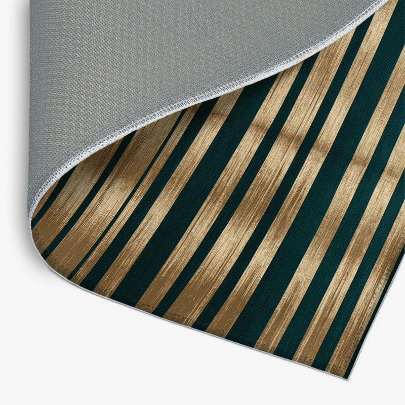 Tapis intérieur / extérieur vert HorizontalStripes