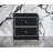 Jabir Black & Silver Accent Table With Variety & Selection