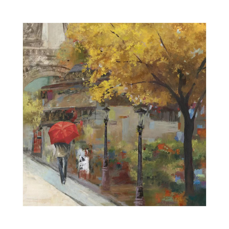 Sunlight Avenue II by Allison Pearce - Wrapped Canvas Painting, 45.72cm H x 45.72cm W x 1.91cm D