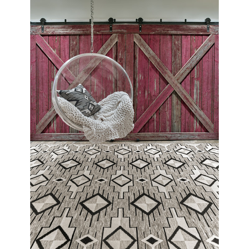 Mesa Wool Southwestern Area Rug, Rectangle 10' x 14'