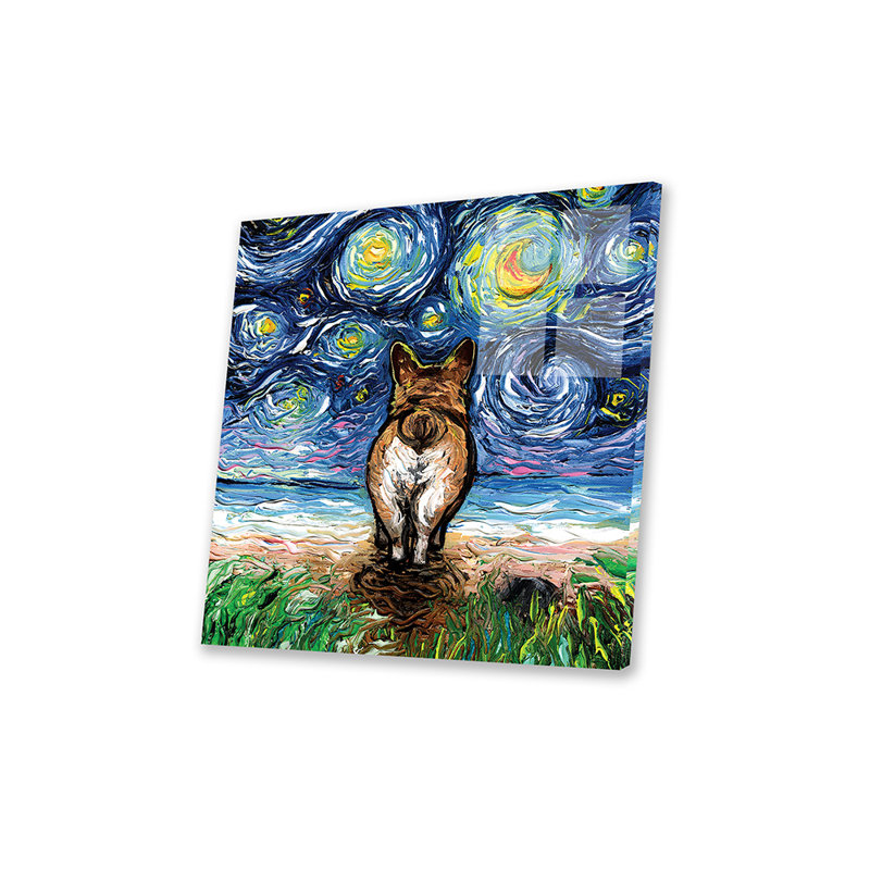 Beach Nights - Corgi par Aja Trêves