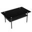 Table basse moderne en verre pour le salon-133962614