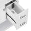 Meuble-lavabo simple 18,09 po avec plateau en résine-94400015