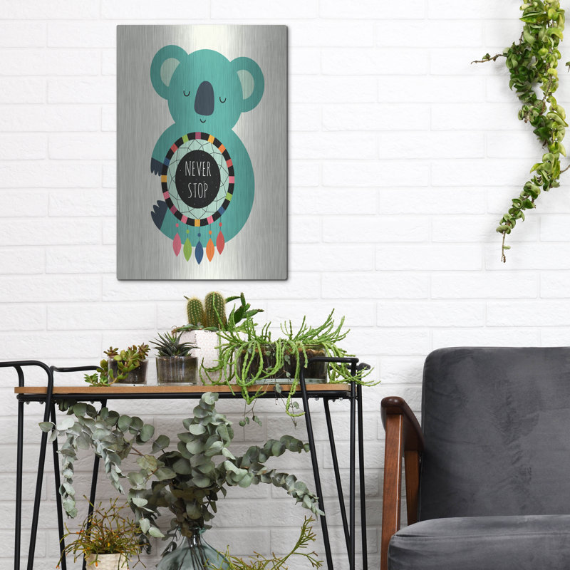 «Never Stop Dreaming» par Andy Westface, H 16 po x l 12 po