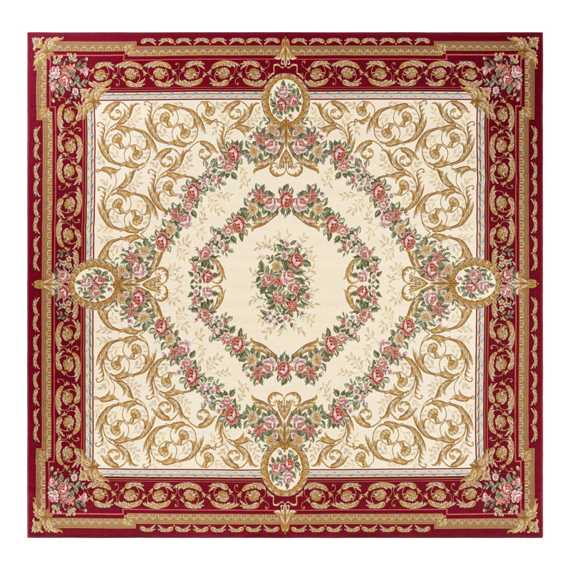 Indoor/Outdoor Traditional Area Rug