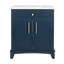 Ensemble de meuble-lavabo moderne 27,8 po avec surface peinte