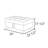 Faux Leather Storage Ottoman-1526983586