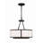 Maltez 4 Light Black Forged Chandelier
