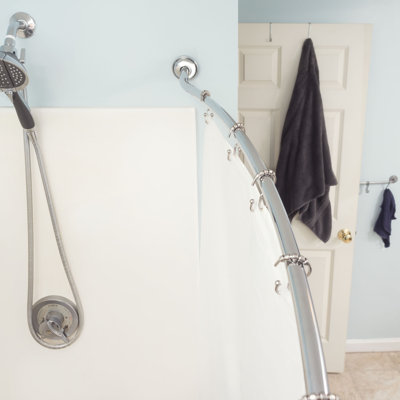  Tringle de rideau de douche ajustable