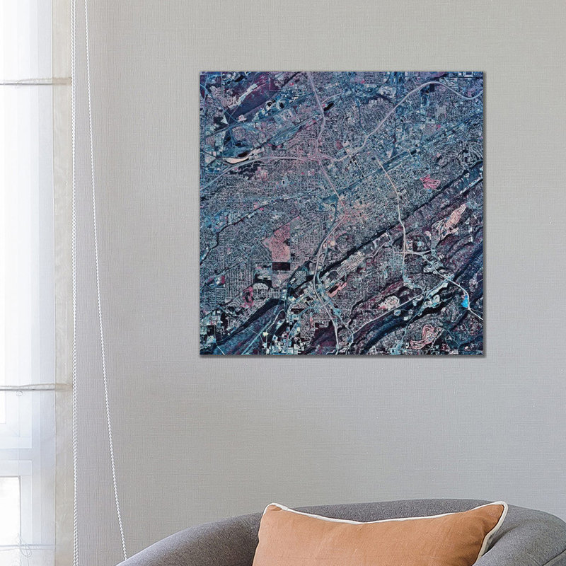Birmingham, Alabama by Stocktrek Images - Wrapped Canvas Print, 66.04 cm H x 66.04 cm W x 3.175 cm D
