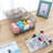 Gray Plastic Storage Basket Container
