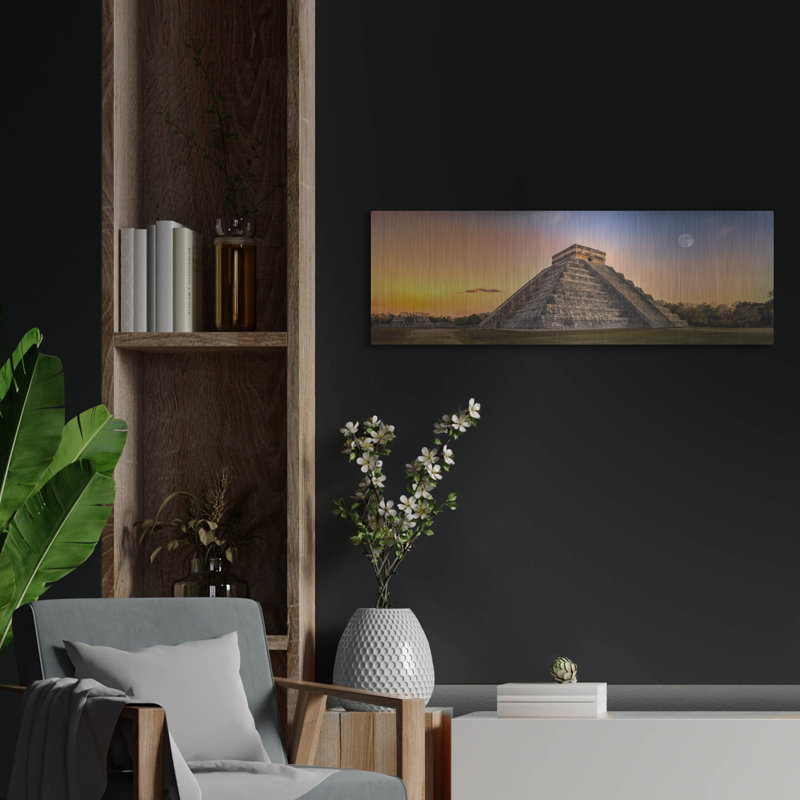 " Chichen Itza " by Jonathan Ross, 12" H x 36" W
