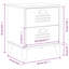 Anjuan 40cm W Plastic Bedside Table-1914304437