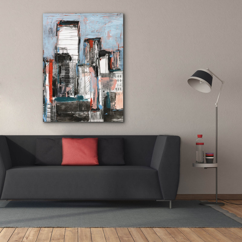 «Bustle 2» par Ethan Harper, H 54 po x l 40 po x P 1,5 po