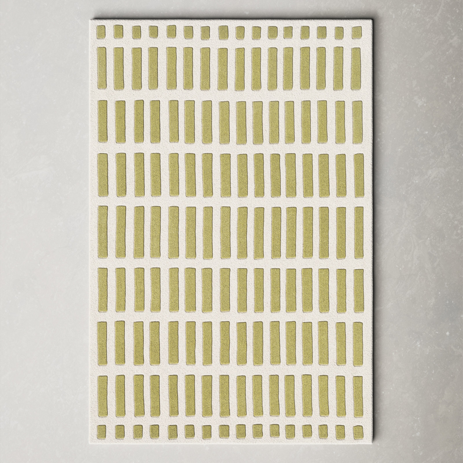 Jason Wu Maize Olive Rug, Rectangle 2' x 3'