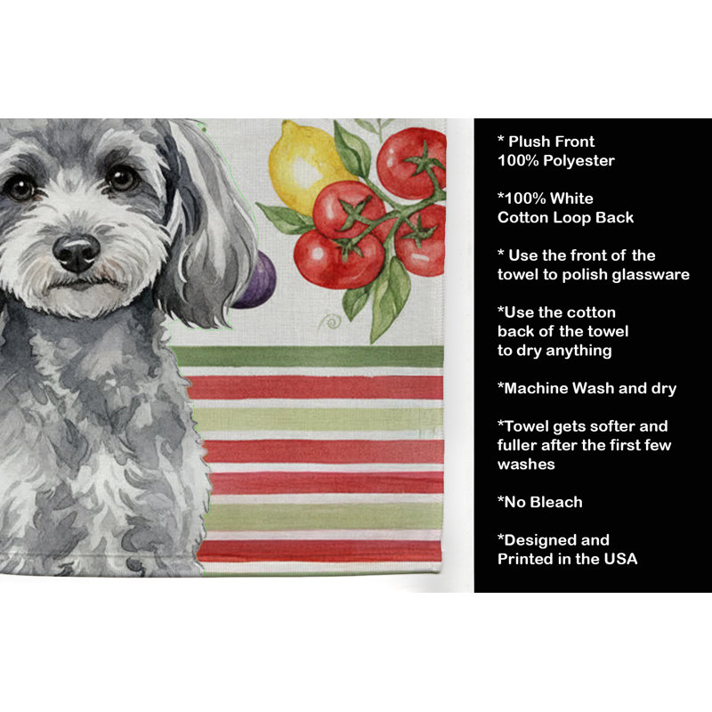 Serviette de cuisine Toy, Toy Silver Poodle