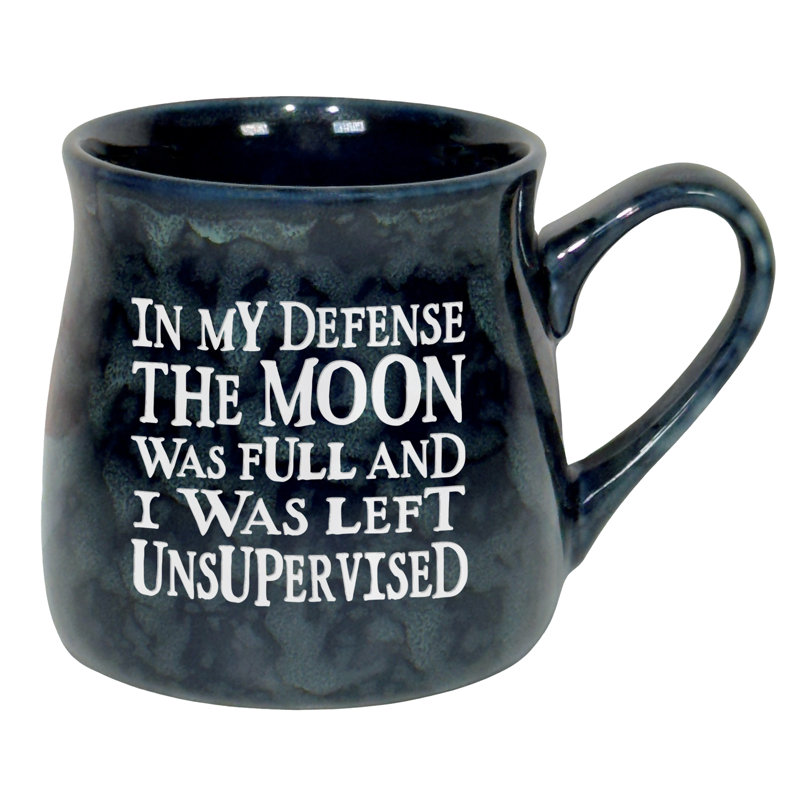 In My Defense Blue Camo Ceramic Mug