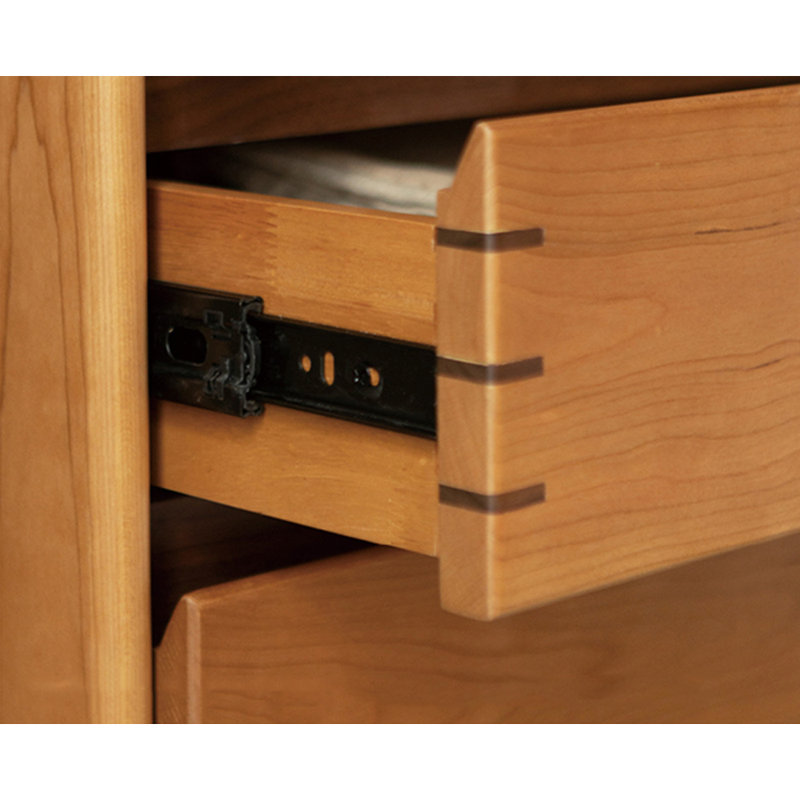 Commode d'appoint console Retro, Naturel