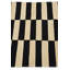Tapis noir et blanc Jessen
