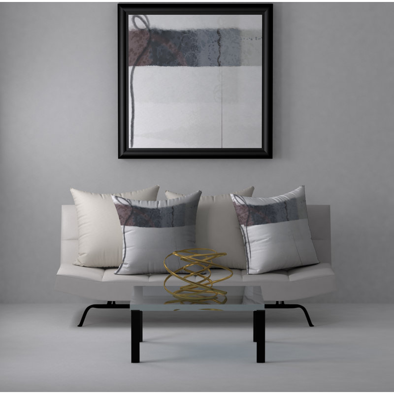 Reversible Throw Pillow, 24" x 24"