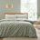 Shadow Leaves 200 Thread Count Cotton Duvet Cover Set