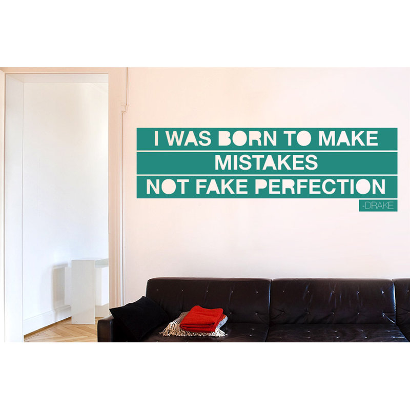 Wall Decal, Large, Aqua Green