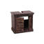 Rivero 66cm Single Bathroom Vanity Base Only in Brown