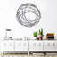 Décoration murale contemporaine abstraite ronde-485758518