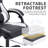 Massage Gaming Chair - Ergonomic High Back PVC Leather with Footrest, Headrest & Lumbar Support (300LBS)-579656194