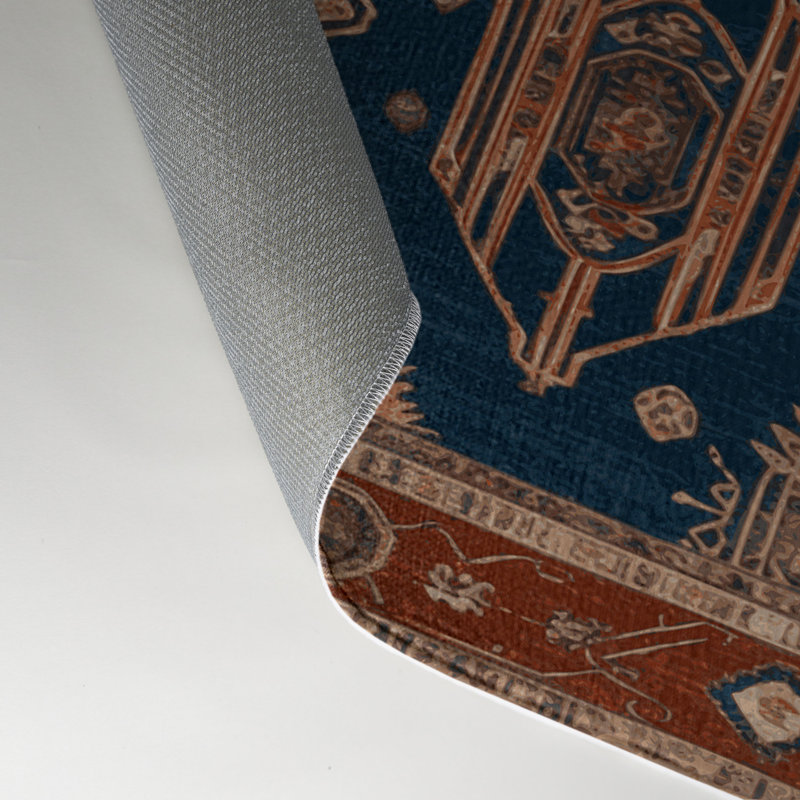 Tapis intérieur et extérieur ArtDeco, Rectangle 5 pi x 7 pi