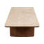 Kip Travertine Coffee Table