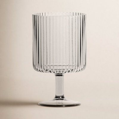 Laya Fluted Acrylic Goblet