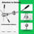 Wire Trellis Kit With 20 Adjustable Set Holders And 98.4...
