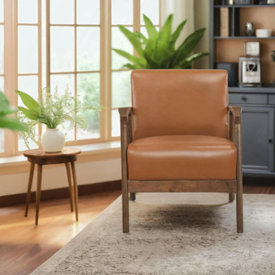 Fauteuil d'appoint Cranbury 27,5 po Mid-Century Modern