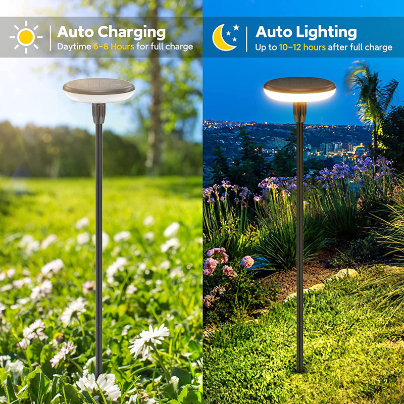 Solar Powered Integrated LED Pathway Light Pack