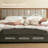 Down Alternative 3" Mattress Topper, 900GSM Hyper-Soft Fill, Mattress Pad for Bed-1131618800-1131618813