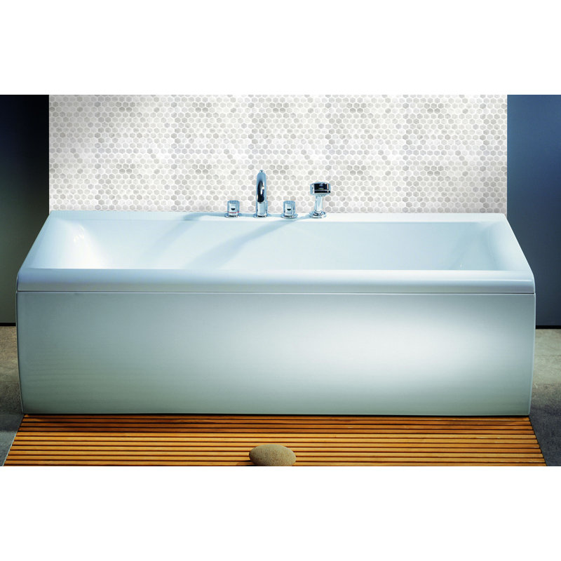 Carrara 1" x 1" Marble Honeycomb Mosaic Wall & Floor Tile