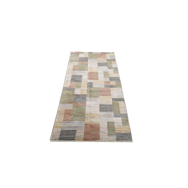 Patchwork Area Rug, Runner 80 x 280 cm