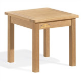 Harpersfield Outdoor Square Teak Side Table