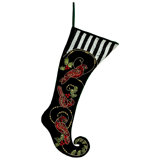 Cardinal Scene Stocking - 23 X 8 Inches
