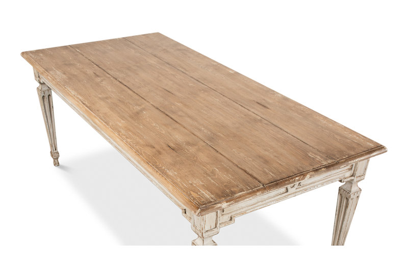 Elise Pine Wood Dining Table