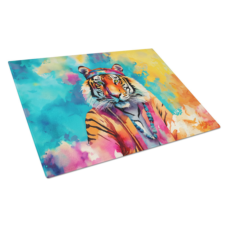 Planche à découper en verre Hippie Animal
