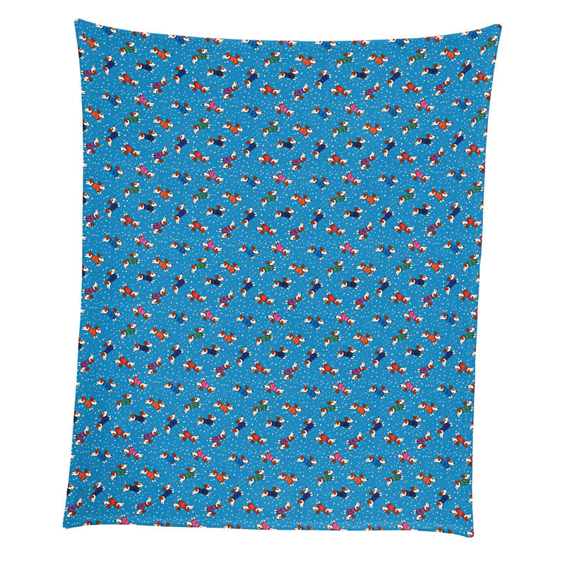 Knitted Throw Blanket