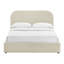 Structure de lit plateforme tapissier Doron King-1257539164-1257540004
