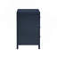 Table de chevet 3 tiroirs - Bleu minuit-144185362