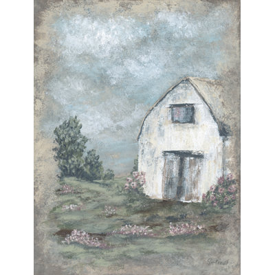 Nostalgie en rose sur toile par Soulspeak & Sawdust