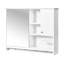 Armoire de salle de bain moderne avec miroir de 36 po avec tablettes réglables - Rehaussez le décor fonctionnel et attrayant de votre salle de bain-1890180427