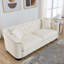 Canapé en velours Chesterfield 77 po