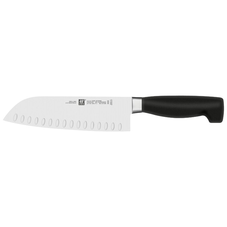 HENCKELS Graphite 14-piece Self-Sharpening Knife Block Set for Paring,  Boning, Santoku, Chefs, and Carving, Kitchen Shears, German Engineered  Informed